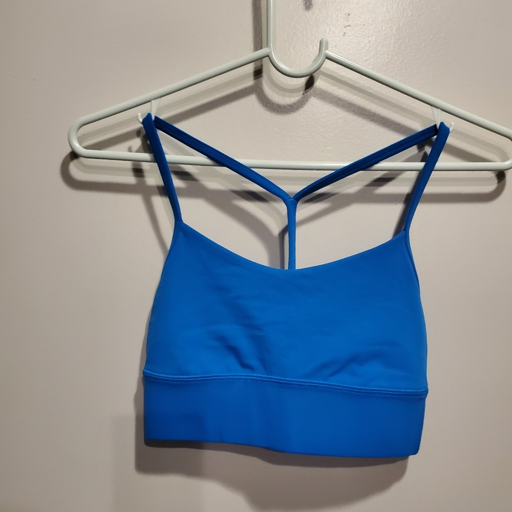 Lululemon Nulu Flow Y Light  Support A-C Cups  Sports Bra Size 2